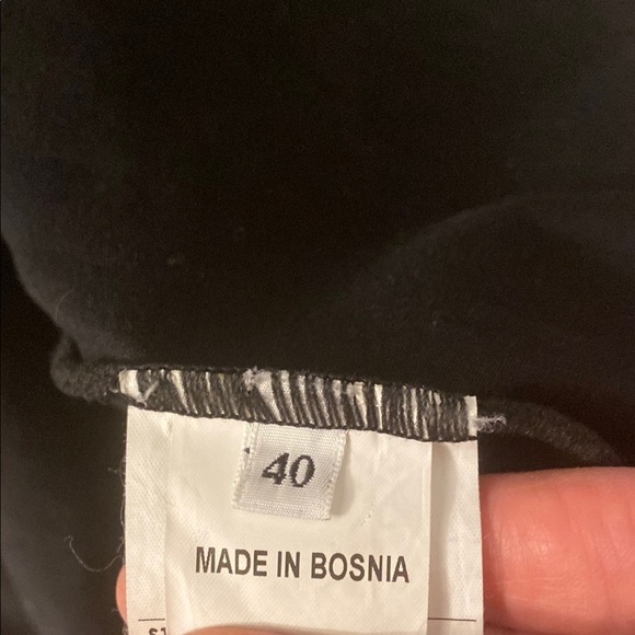 Dolce & Gabbana Authentic Stylish Black Bow-Back Top Size 40 - Picture 10 of 14